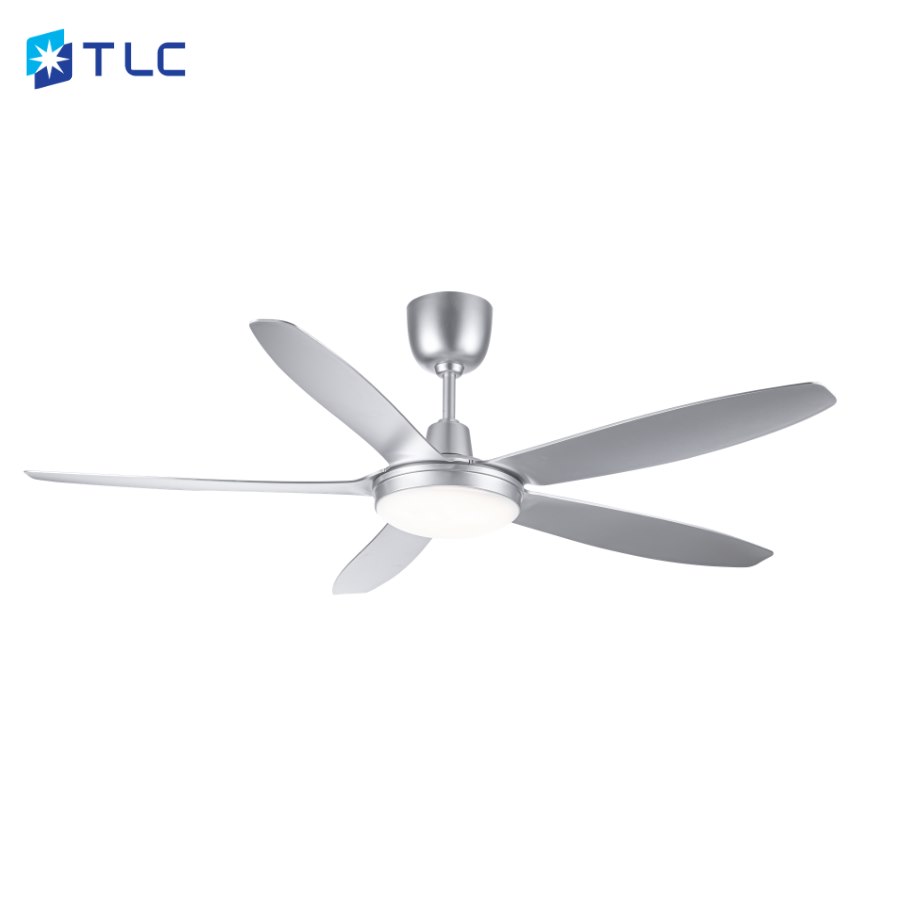 Quạt trần 5 cánh TLC-QTE-EV06 màu bạc