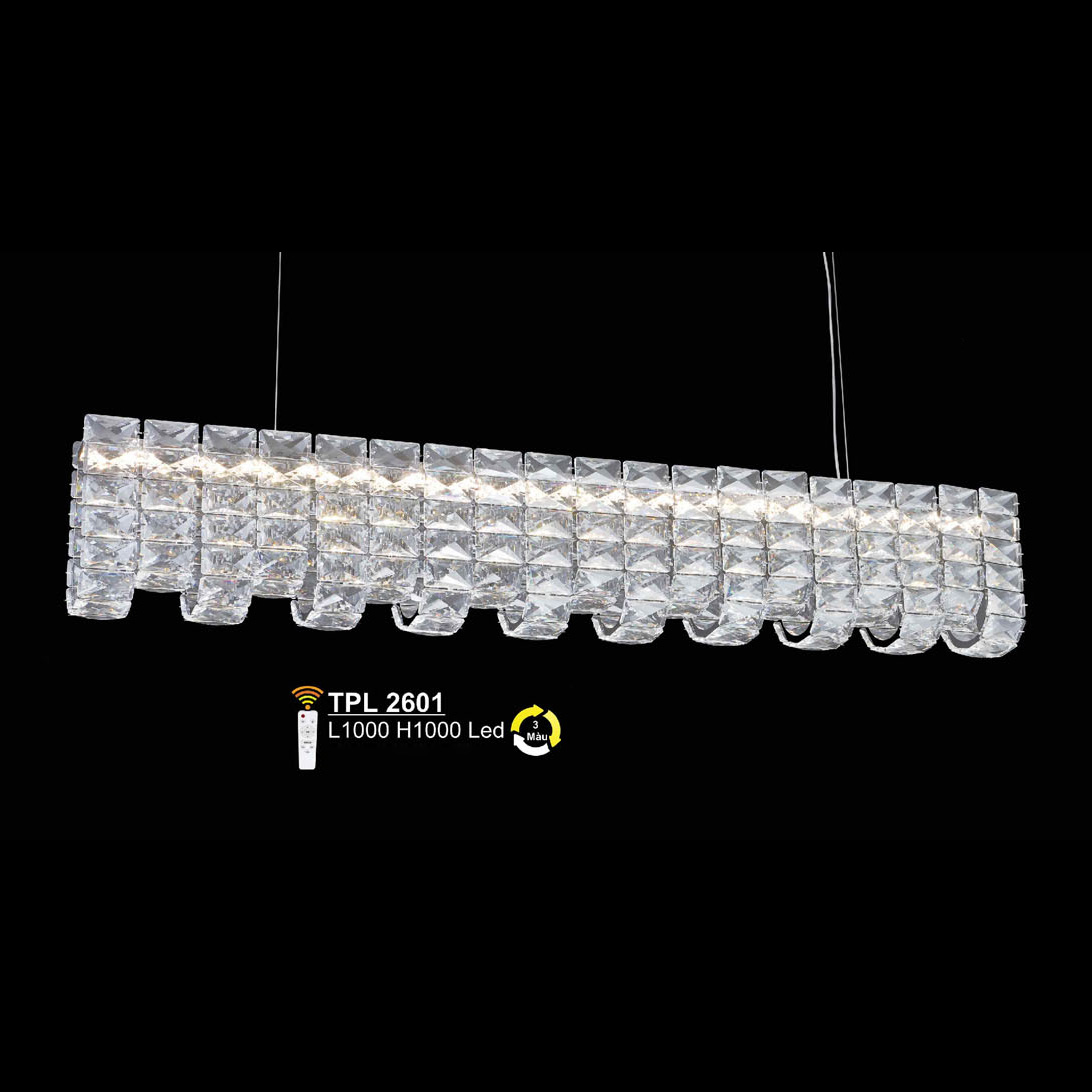 Đèn treo pha lê SANO L1000*H1000 - LED 3 màu