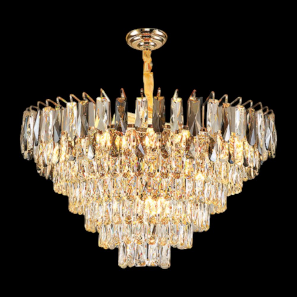 Đèn chùm pha lê Andora Ø800*H520+500 E14*15