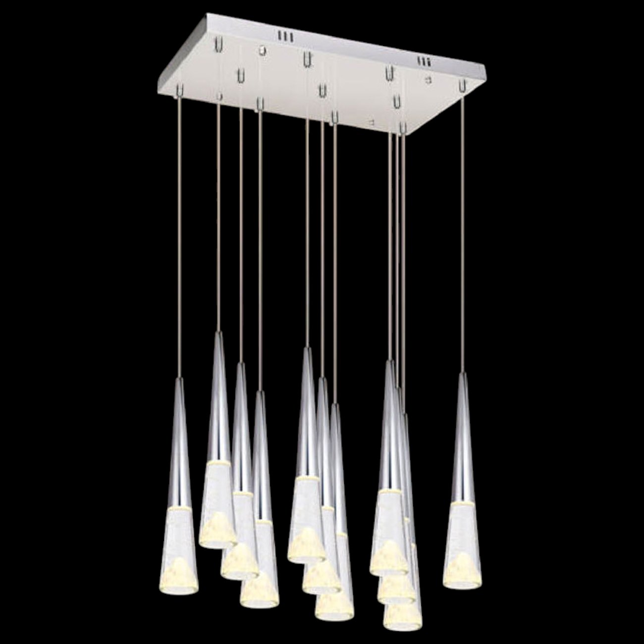 Đèn thả pha lê Andora TPL-5902/11 L500*W250*H1200 3000K