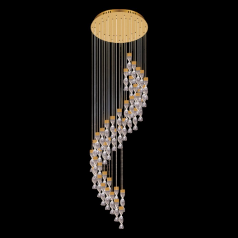 Đèn thả pha lê Andora TPL-6233/46 Ø600*H3500 LED 3 CĐ