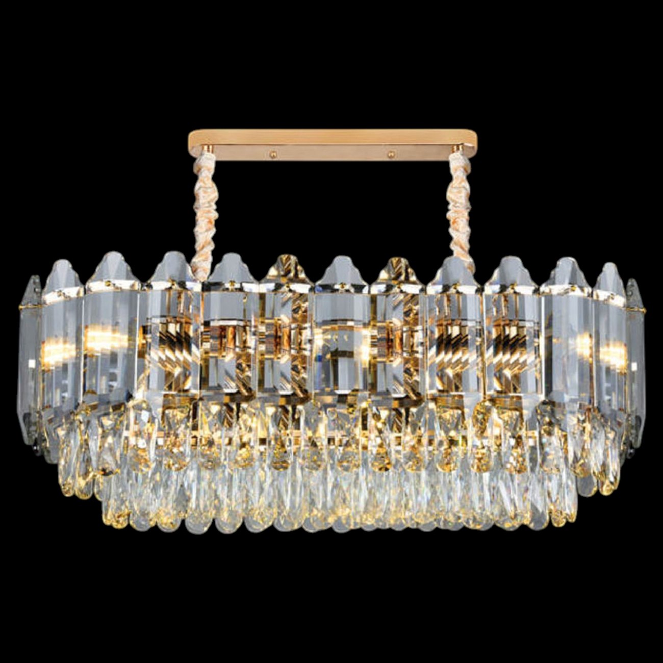 Đèn chùm pha lê Andora TPL-6930/L750 L750*W350*H300 - E14*8