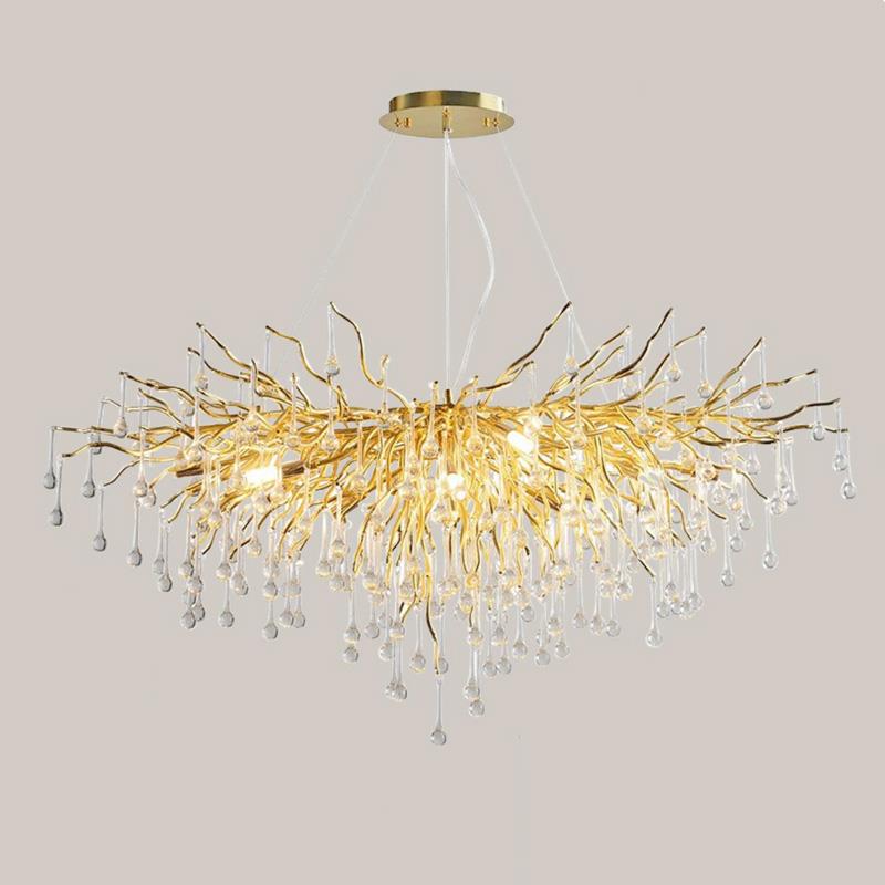 Đèn thả pha lê thả tròn TPL05