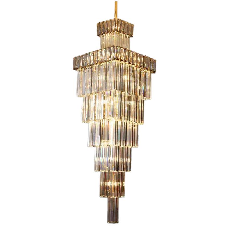 Đèn thả pha lê cao cấp W500*H1800, E14*20