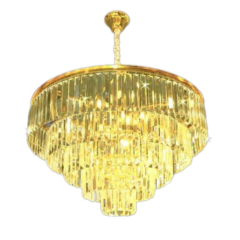 Đèn thả pha lê bóng E14*12 Ø750*H550