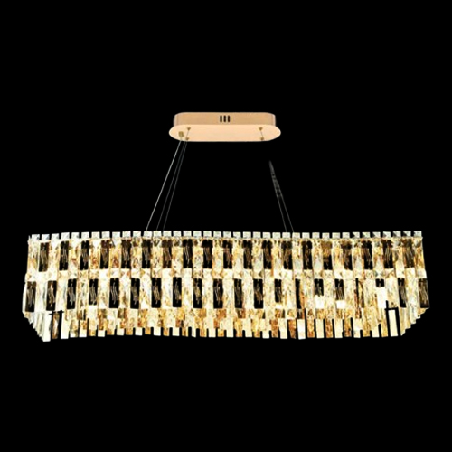 Đèn thả chùm pha lê Andora L1000*W350*H220+1000 LED G9*16 (có bóng) Pha Lê K9