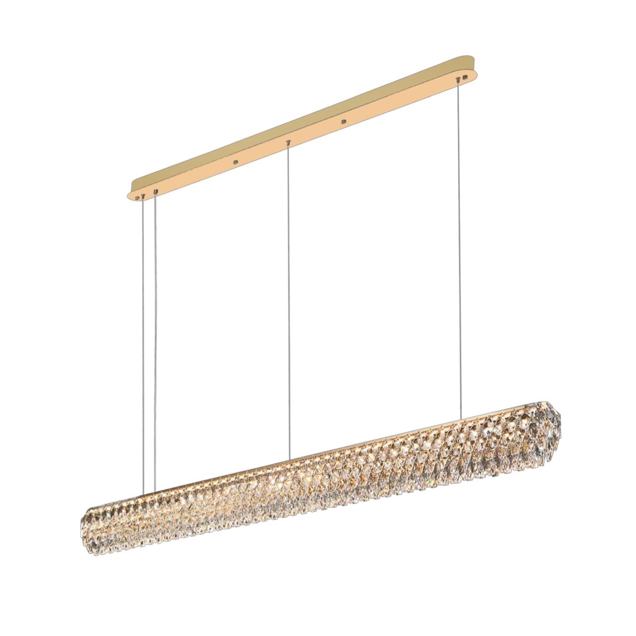 Đèn ốp trần pha lê 355 Decor TPL588T1500