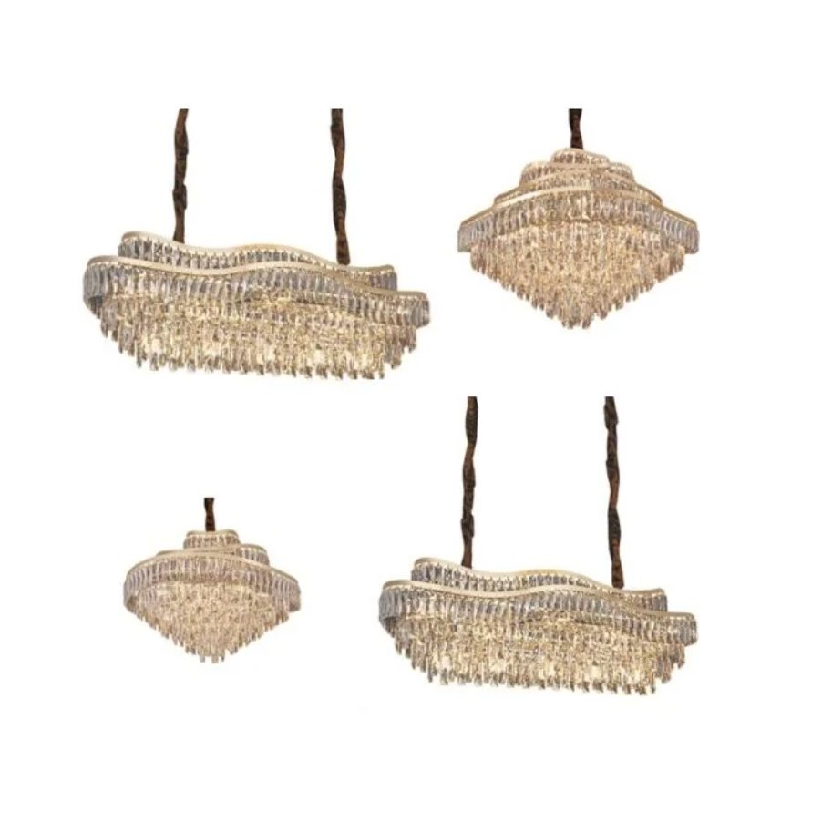 Đèn treo pha lê K9 355 Decor TPL691