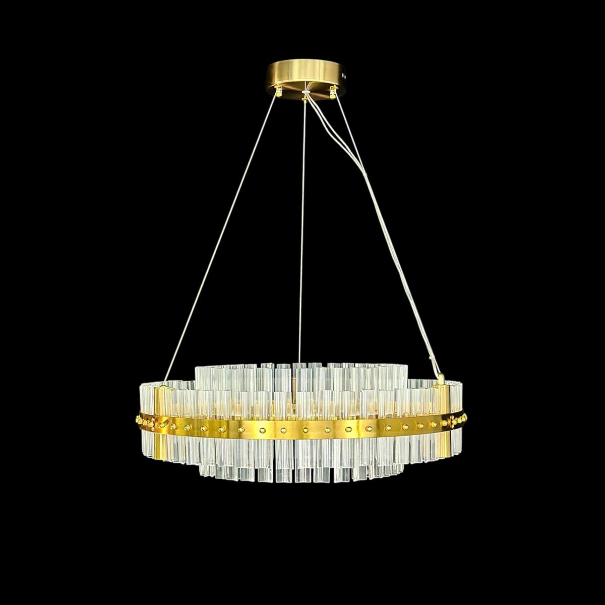 Đèn thả pha lê 355 Decor TPL8609T2 Ø600*H200