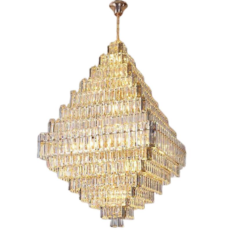 Đèn thả pha lê cao cấp W800*H1250, E14*36