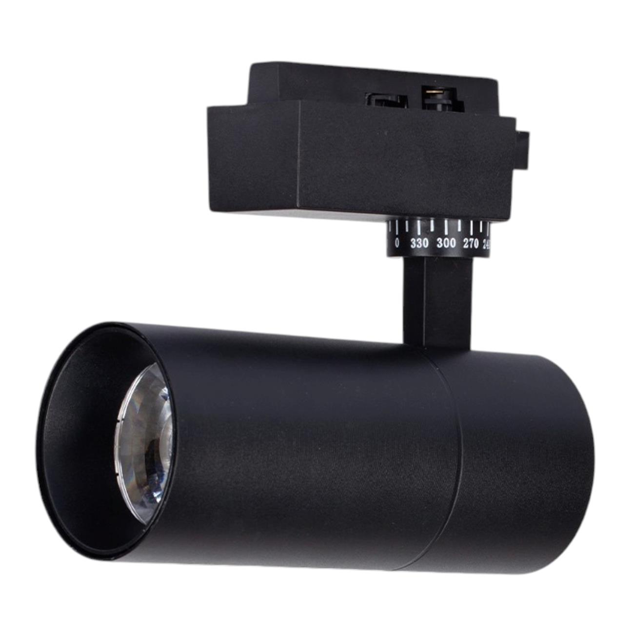 LED Tracklight TRL08 đen (xoay góc)
