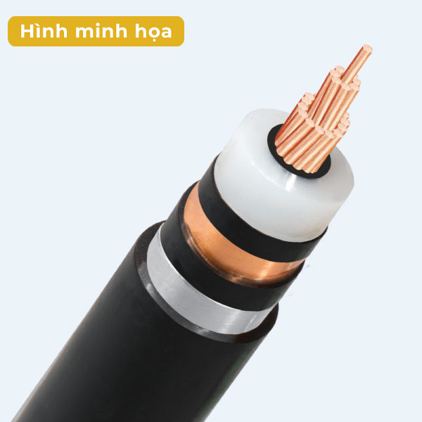 Cáp trung thế 24kV có chống thấm CXV/S-DATA LiOA