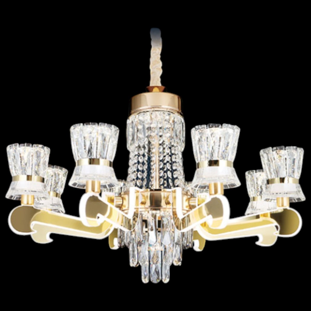 Đèn chùm led Sano Ø820*H450 - 3 màu