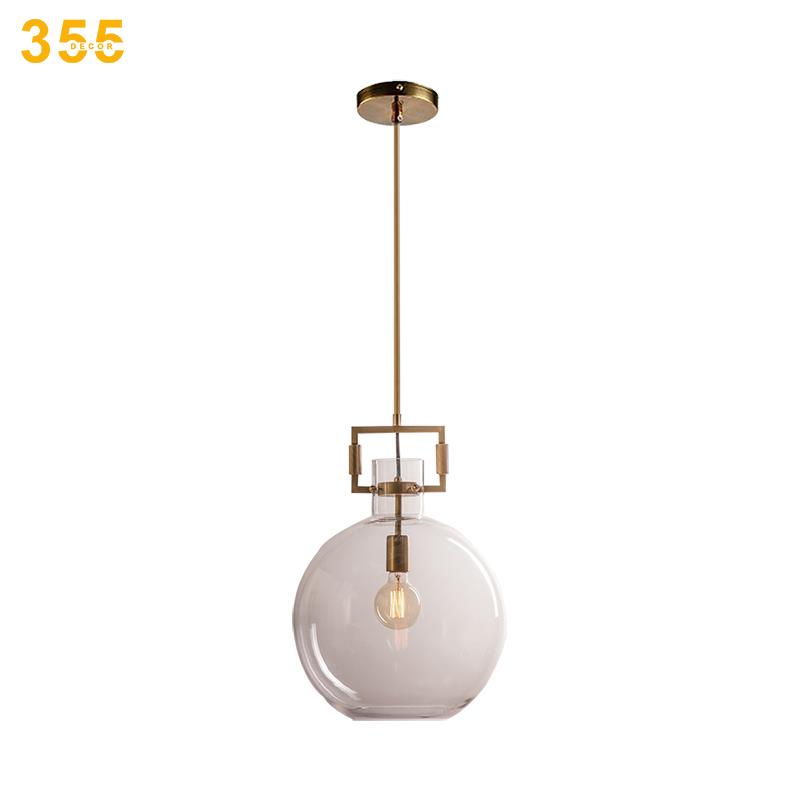 Đèn thả thủy tinh Ø250 - Bóng E27 X 1