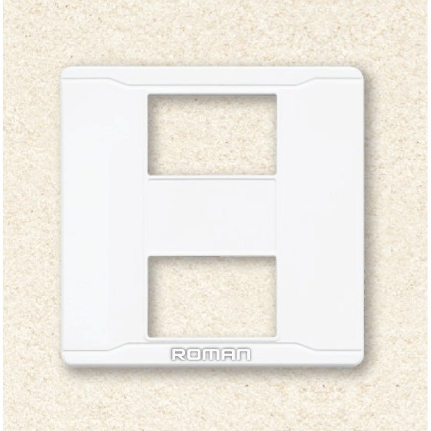 Mặt 2 lỗ vuông Roman MB002S