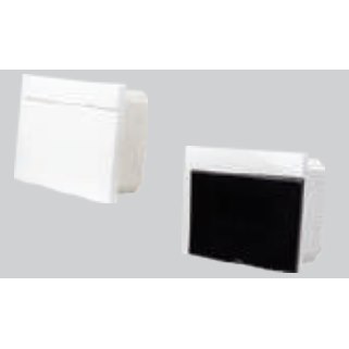 Tủ điện âm tường Nanoco NDB112P 8-12 Module mặt và đế nhựa