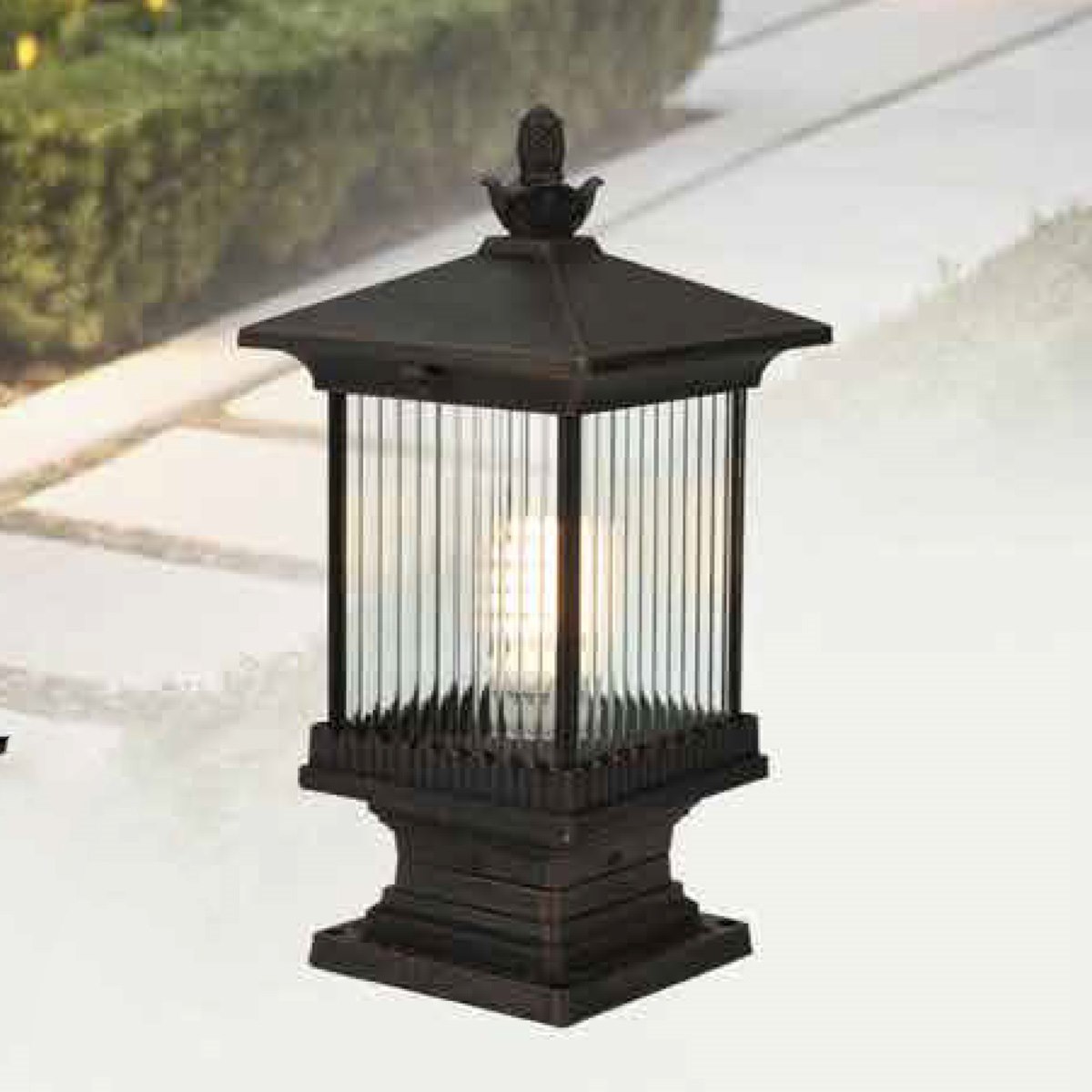 Đèn trụ cổng 355 Decor DT25 E27*1