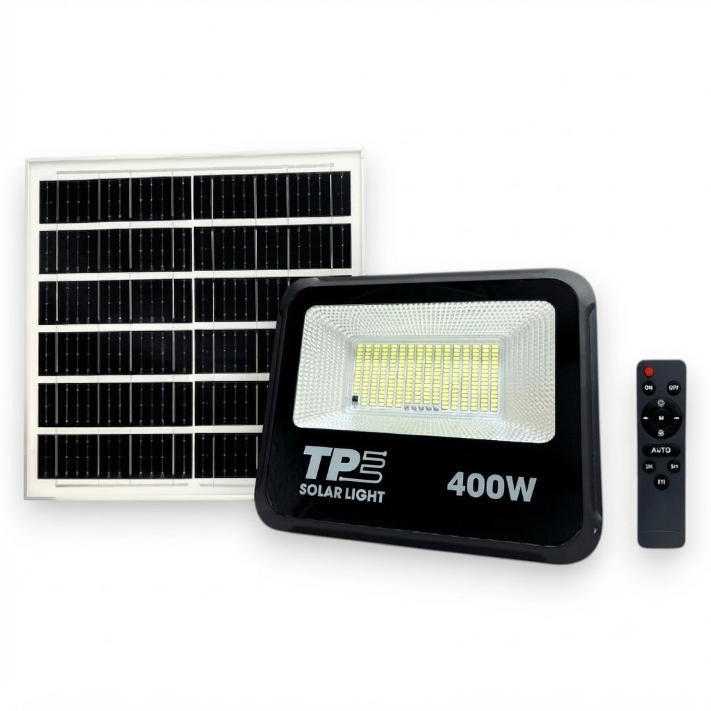 Đèn Pha năng lượng mặt trời TIẾN PHÁT 400W - 6500K