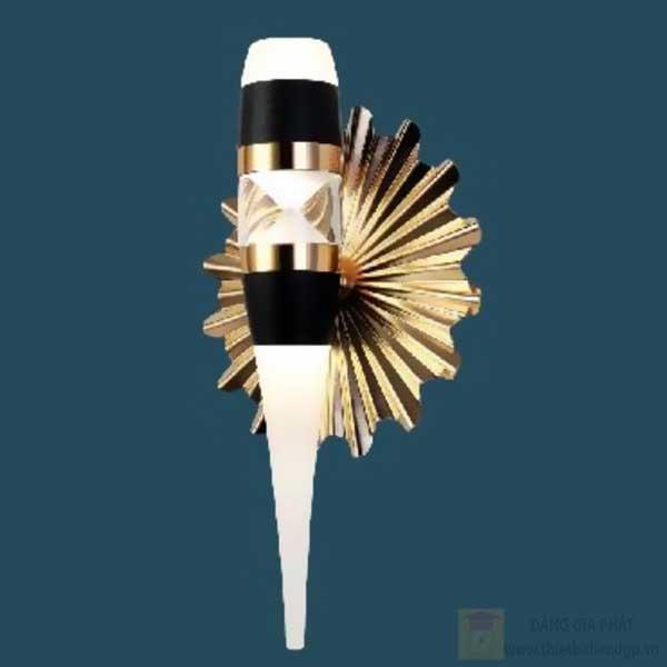 Đèn vách led cao cấp Ø210 x H320, Led 18W, ánh sáng vàng