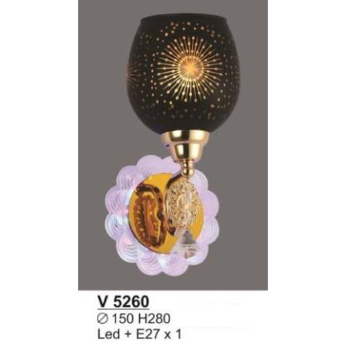 Đèn vách trang trí Sano LED +E27*1-Ø150*H280