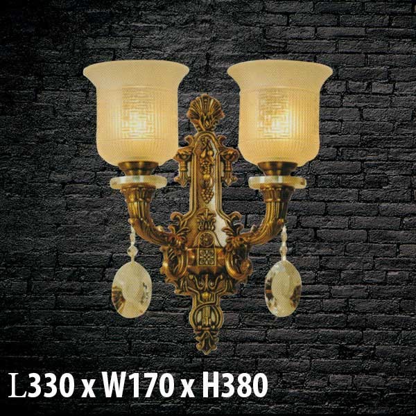 Đèn tường đồng V-560