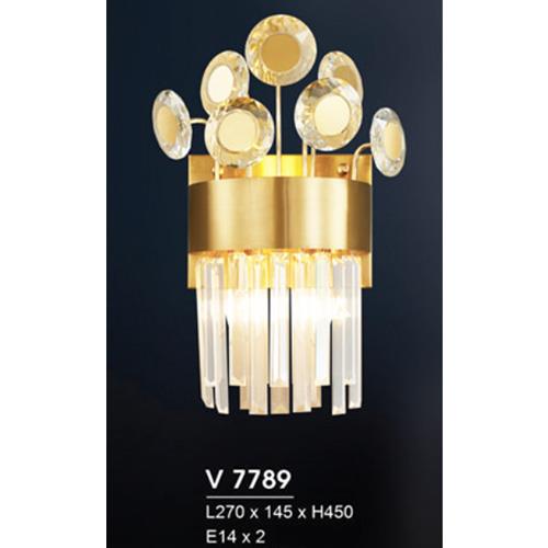 Đèn Vách Nghệ Thuật L270*145*H450-E14*2