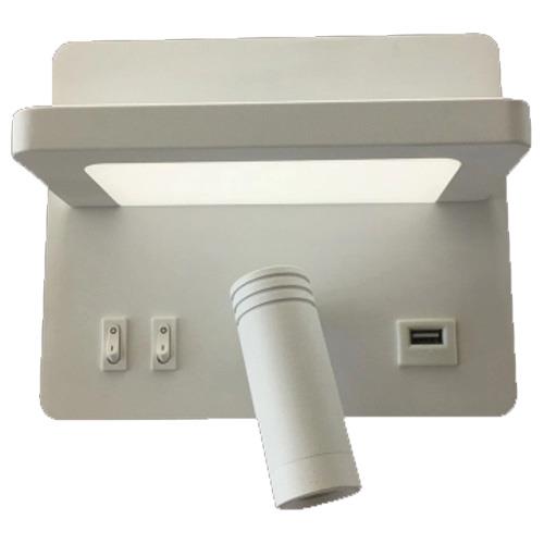 Đèn vách trang trí L190*W115*H185, LED 6W + 3W (2 Chế Độ)