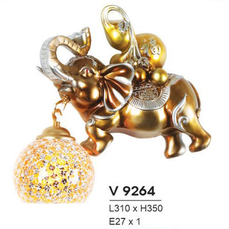 Đèn vách trang trí L310*H350, E27*1