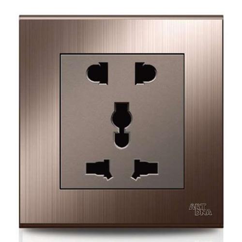Ổ cắm đa năng + ổ cắm 2 chấu 16A