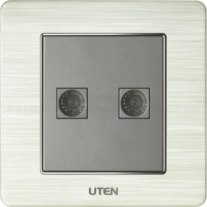 Bộ ổ cắm TV đôi