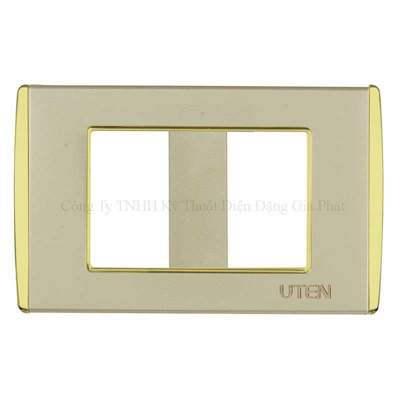 Mặt dùng cho 2 thiết bị viền vàng