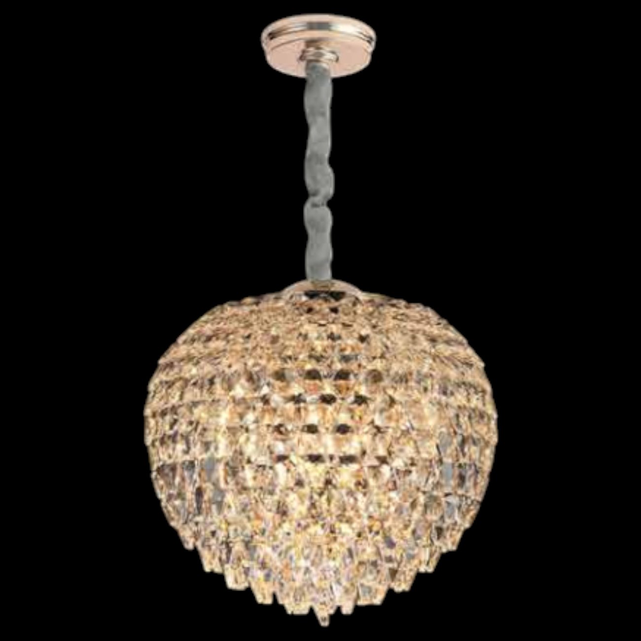 Đèn ốp trần pha lê 355 Decor TPL589T400