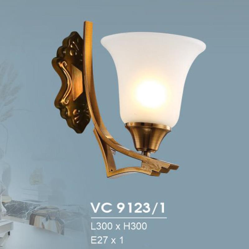 Đèn vách cổ L300*H300, E27*1