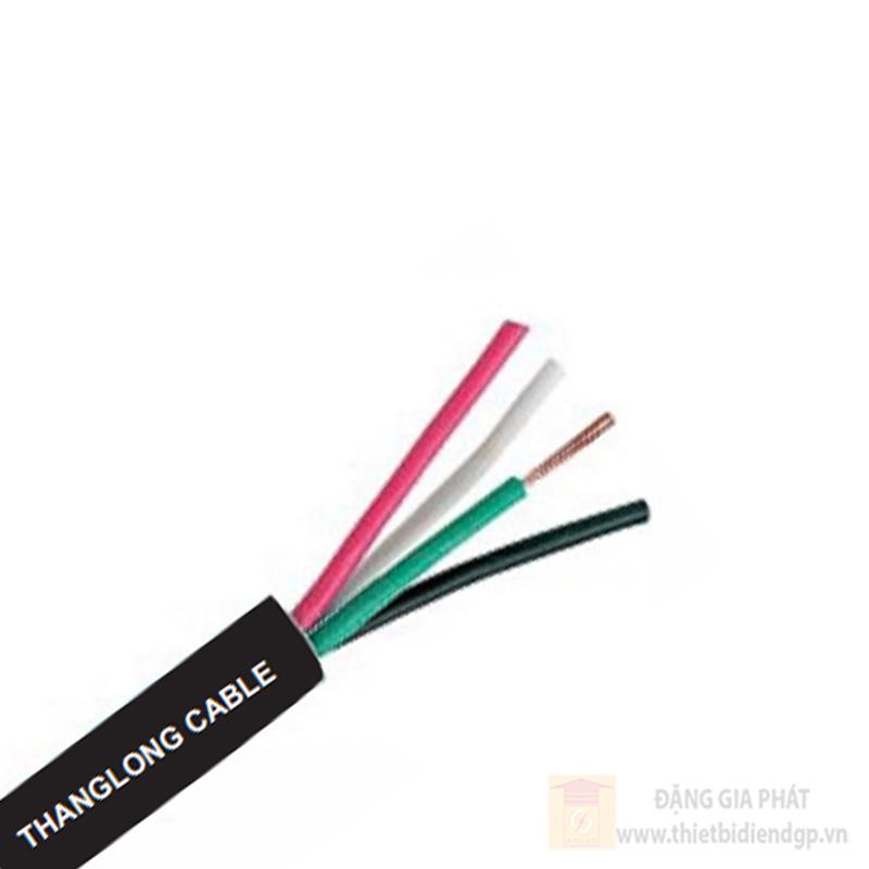 VCmt 300V/500V, cáp mềm tròn loại 4 ruột, THALOCO Cable