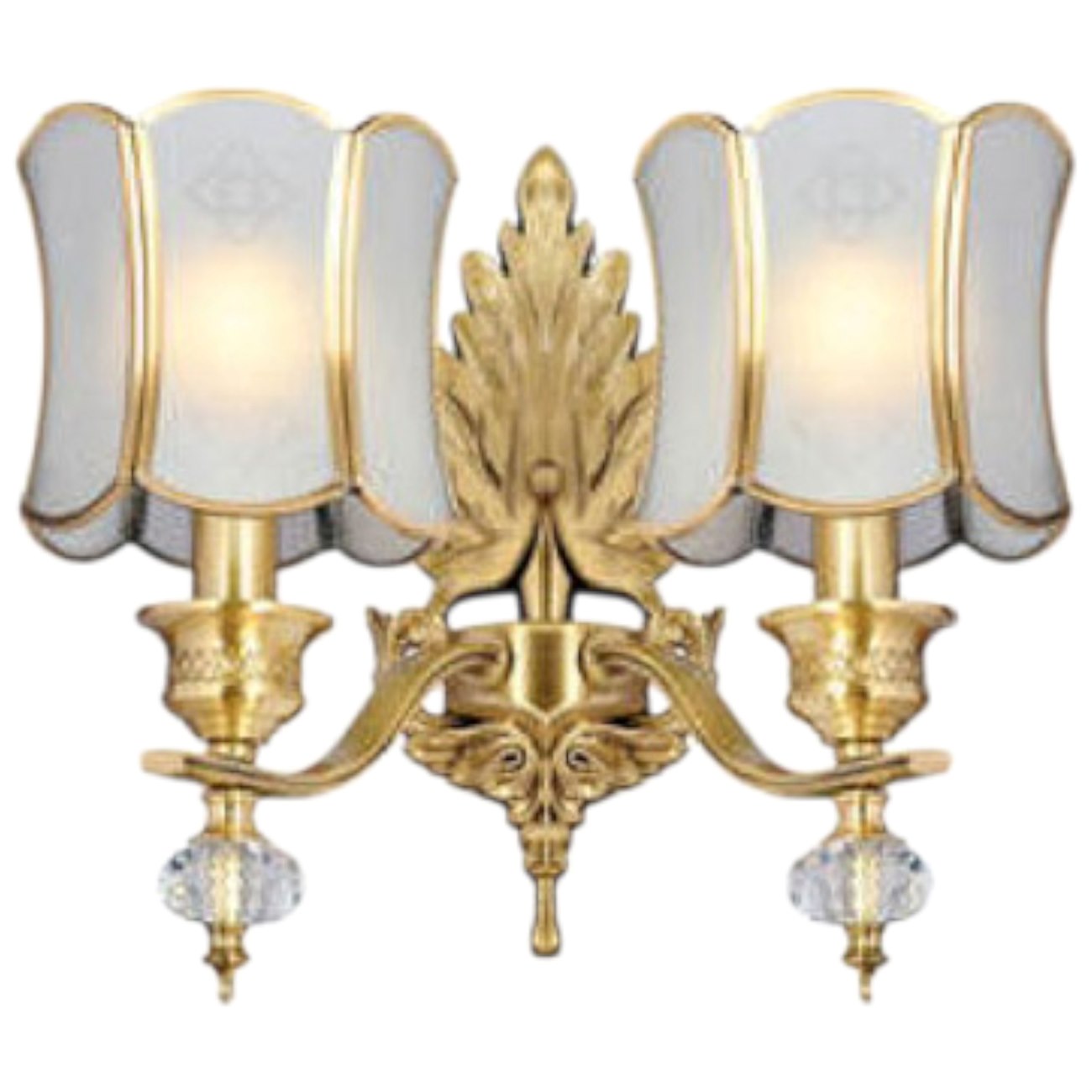 Đèn vách đồng Andora VĐ-0558/2 L340*H350 E14*2