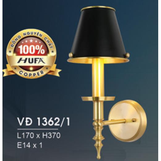 Đèn Vách Đồng L170*H370, E14*1