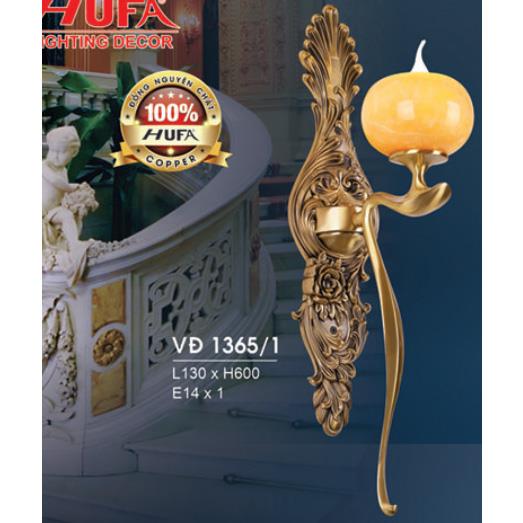 Đèn Vách Đồng L130*H600, E14*1