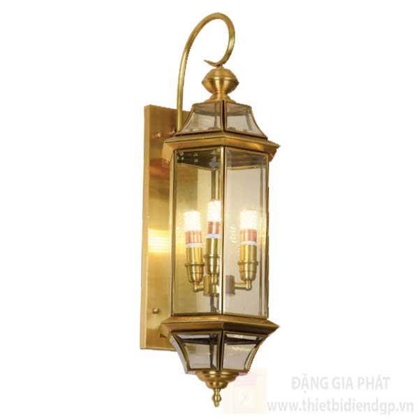 Đèn vách ngoài trời Hufa L220*W220*H650, E14*3