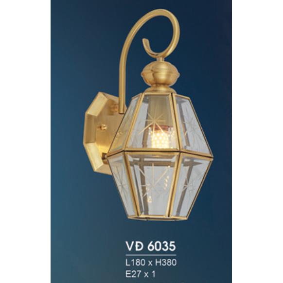 Đèn Vách Đồng L180*H380, E27*1