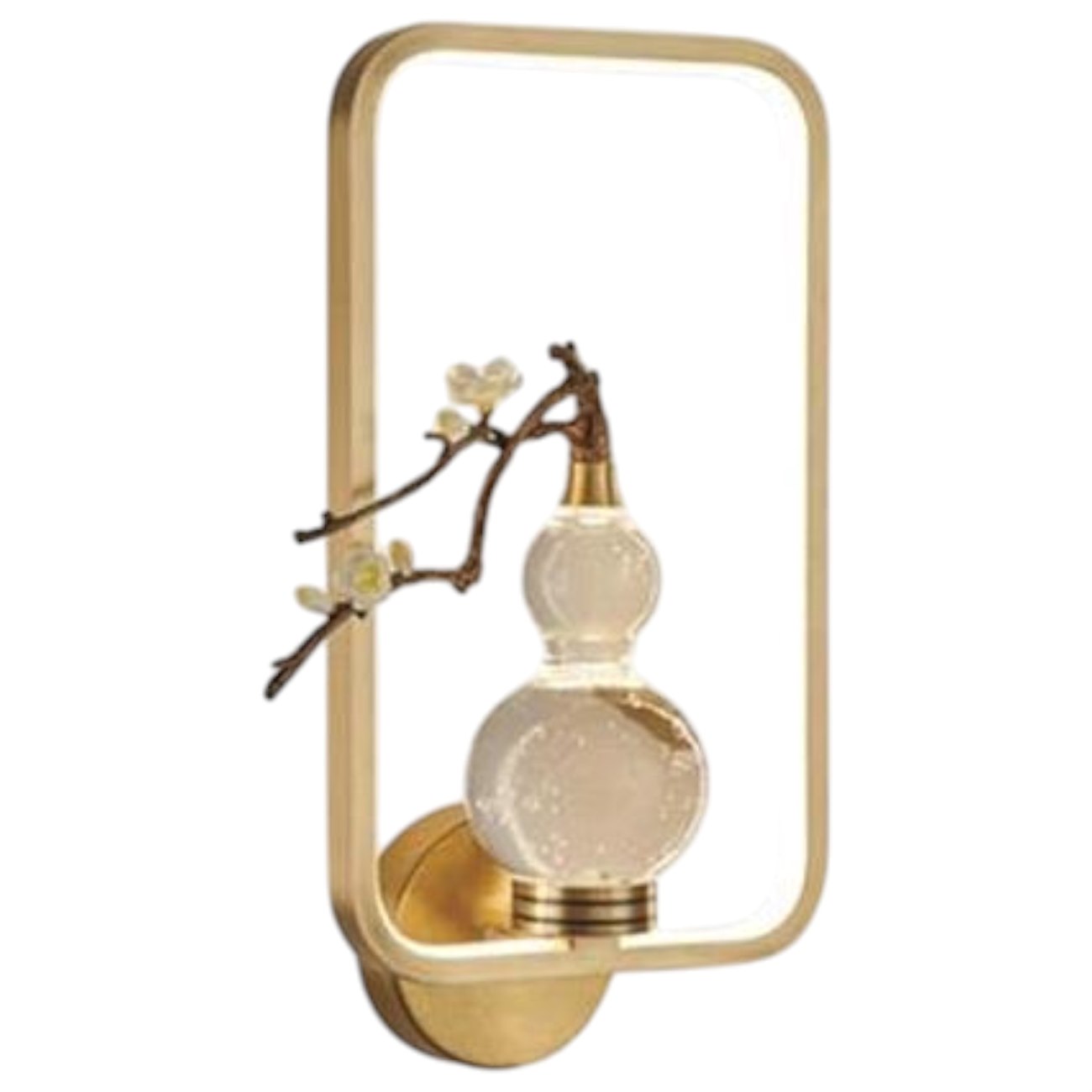 Đèn tường đồng Hufa VĐ-6210 Ø200*H390 23W