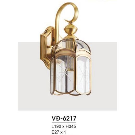 Đèn vách led trang trí ngoài trời L190*H345 - E27*1