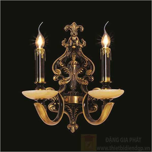 Đèn Vách Đồng L300*W190*H370, E14*2