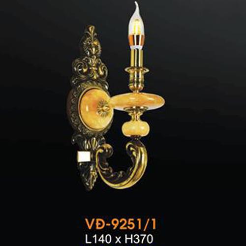 Đèn vách đồng Veronia L140xH370