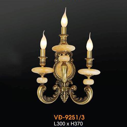 Đèn vách đồng Veronia L300xH380