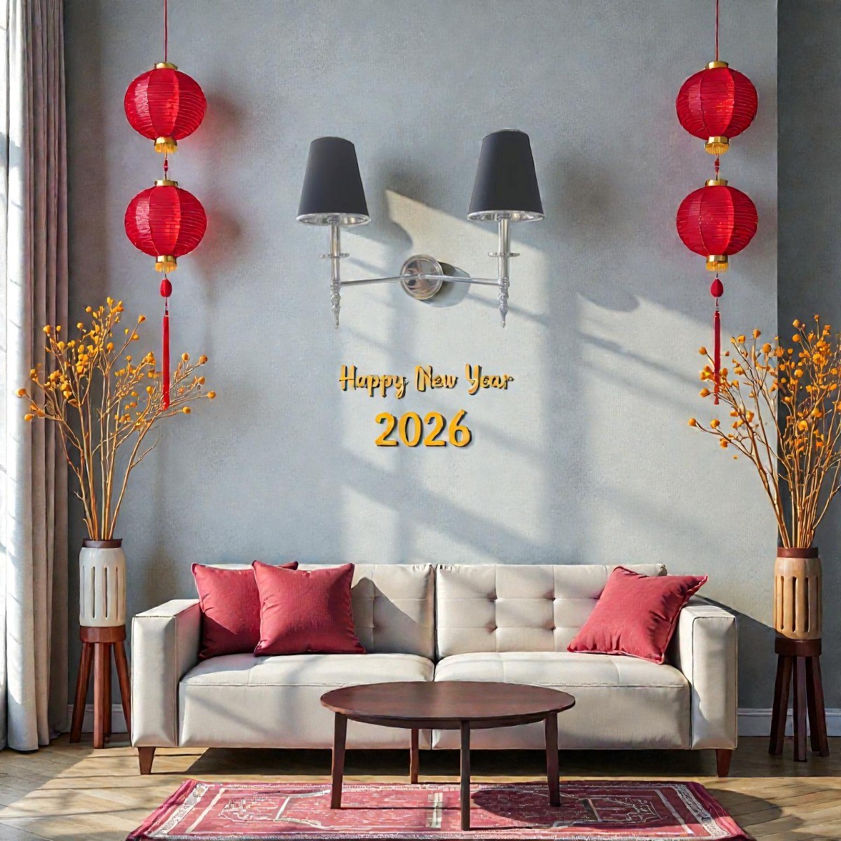 Đèn vách phòng ngủ E14*2 - L550*W250*H450