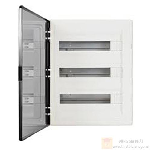 Tủ điện 48 Module Hager (Vogue series) mặt trong 3 tầng âm tường
