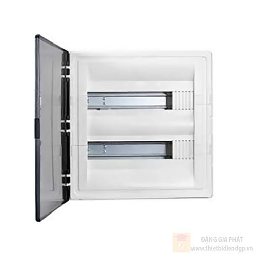 Tủ điện 30/36 Module Hager (Vogue series) mặt trong 2 tầng âm tường
