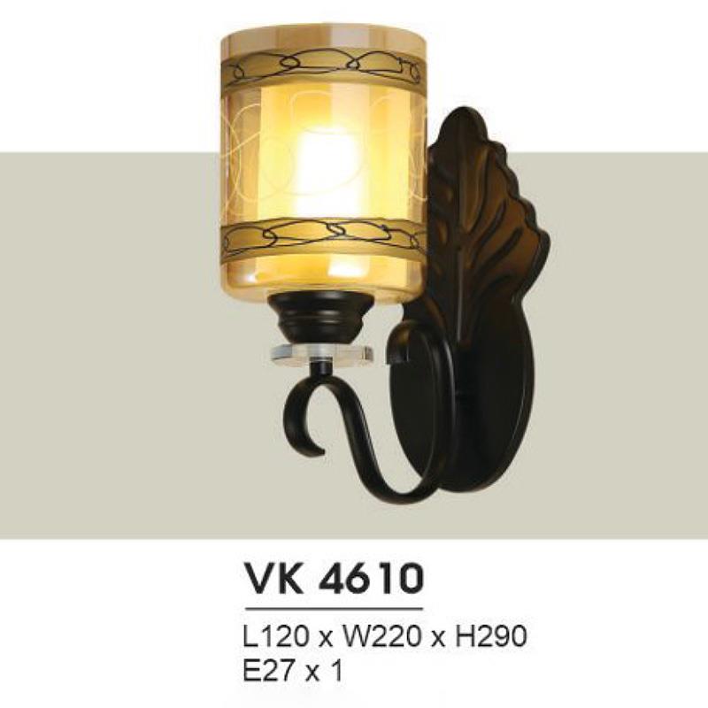Đèn vách kính L120*W220*H290, E27*1