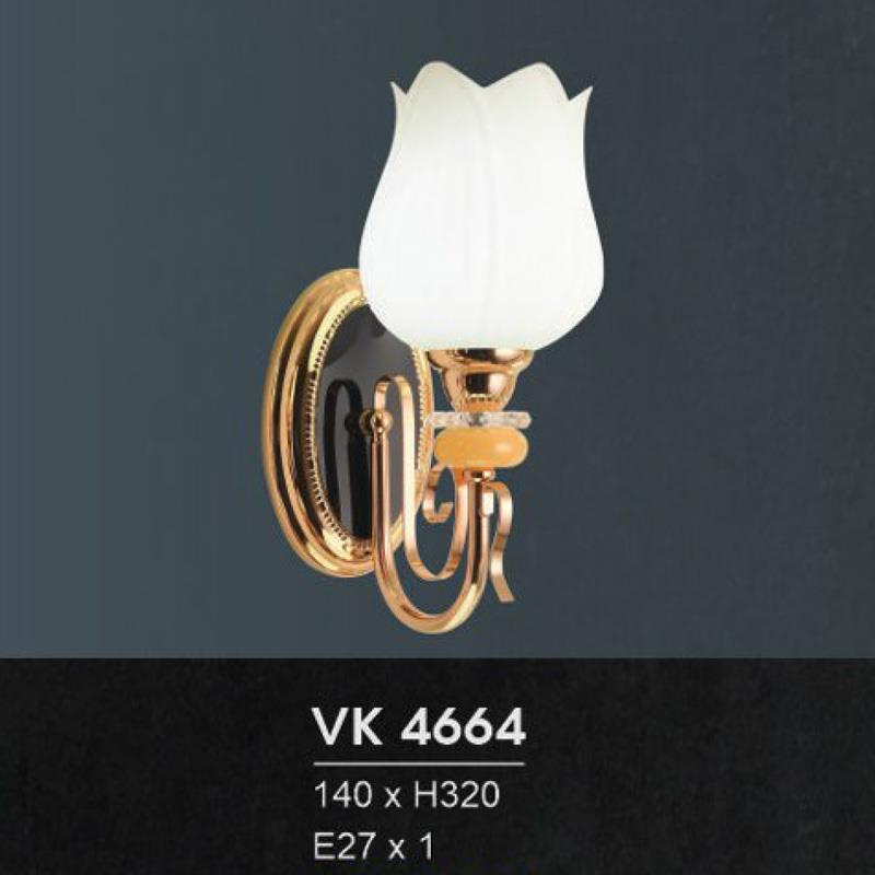 Đèn vách kính 140*H320 - E27*1