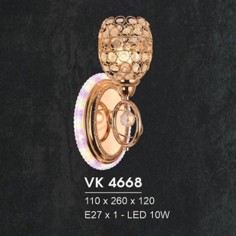 Đèn vách kính 110*260*120 - E27*1 + LED 10W